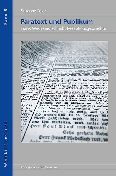 Produktbild: Paratext und Publikum