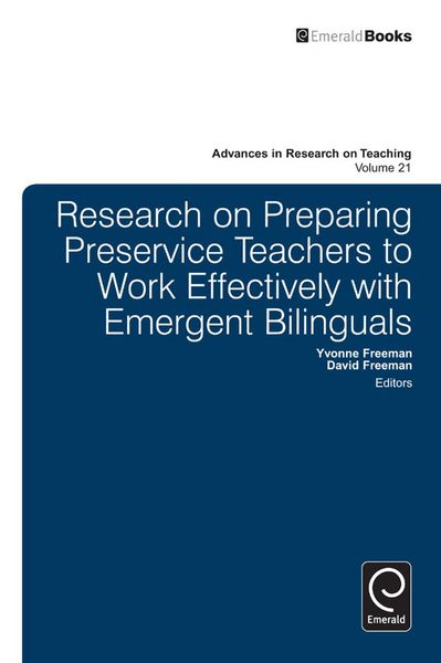 Produktbild: Research on Preparing Preservice Teachers to Work Effectively with Emergent Bilinguals