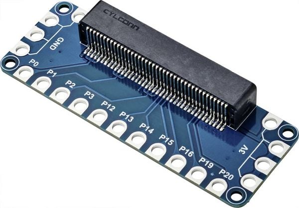 Produktbild: TRU COMPONENTS TC-9072528 Erweiterungsmodul 1 St. Passend f&uuml;r (Entwicklungskits): BBC micro:bit
