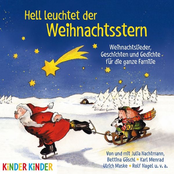 Hell leuchtet der Weihnachtsstern - Gebrüder Grimm,Theodor Storm,Christian Morgenstern, Audio, 4057664075406