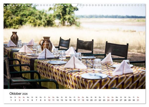 Produktbild: Sambia und der Sambesi (Wandkalender 2026 DIN A3 quer), CALVENDO Monatskalender