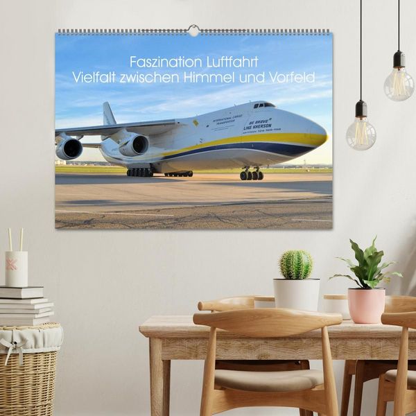 Produktbild: Faszination Luftfahrt Vielfalt zwischen Himmel und Vorfeld (Wandkalender 2027 DIN A2 quer), CALVENDO Monatskalender