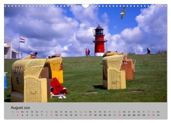 Produktbild: Deutschlands sch&ouml;ner Norden (Wandkalender 2026 DIN A3 quer), CALVENDO Monatskalender