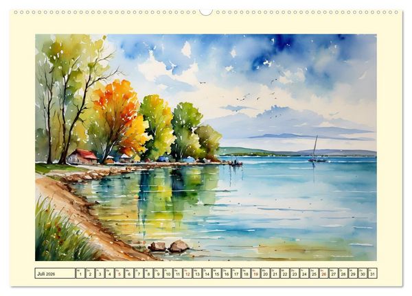 Produktbild: Reise durch Ungarn (Wandkalender 2026 DIN A2 quer), CALVENDO Monatskalender