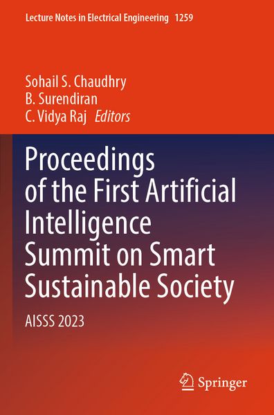 Produktbild: Proceedings of the First Artificial Intelligence Summit on Smart Sustainable Society