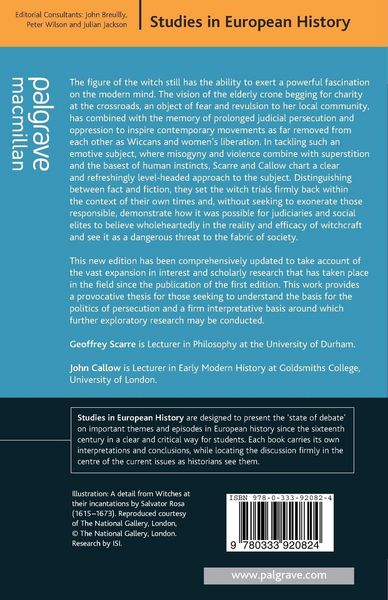 Produktbild: Witchcraft and Magic in Sixteenth- and Seventeenth-Century Europe