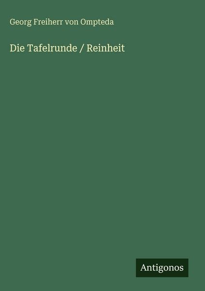 Produktbild: Die Tafelrunde / Reinheit