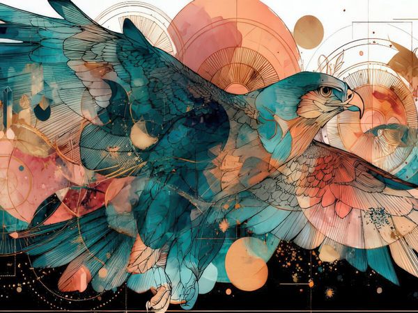 Produktbild: CALVENDO Puzzle Freiheitsvogel | 1000 Teile Lege-Gr&ouml;&szlig;e 64x48cm Foto-Puzzle f&uuml;r gl&uuml;ckliche Stunden