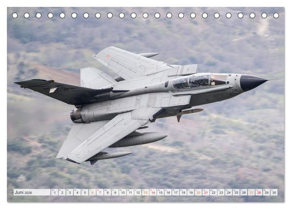 Produktbild: Panavia Tornado - The Multirole Fighter (Tischkalender 2026 DIN A5 quer), CALVENDO Monatskalender