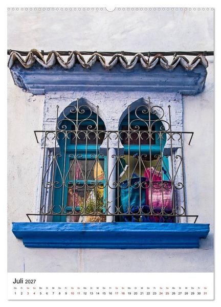 Produktbild: Marokko - Chefchaouen (hochwertiger Premium Wandkalender 2027 DIN A2 hoch), Kunstdruck in Hochglanz