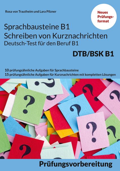 Produktbild: Sprachbausteine B1 Schreiben von Kurznachrichten - Deutsch-Test f&uuml;r den Beruf B1