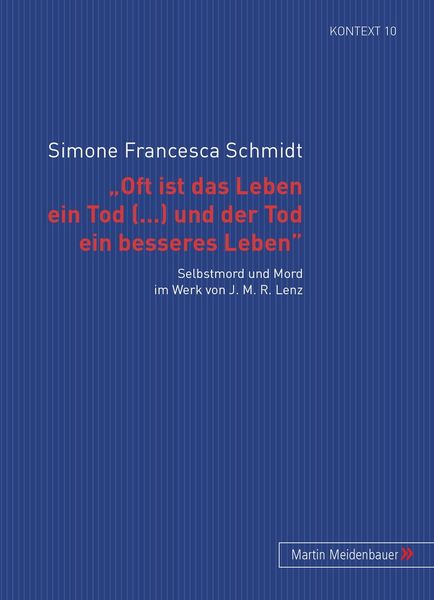 Produktbild: &lsquo;Oft ist das Leben ein Tod [...] und der Tod ein besseres Leben&rsquo;