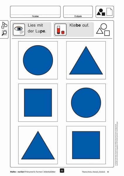Produktbild: Mathe - na klar! Pr&auml;numerik: Formen