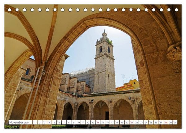 Produktbild: Valencia (Tischkalender 2027 DIN A5 quer), CALVENDO Monatskalender