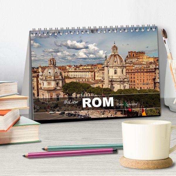 Produktbild: Italien - Rom (Tischkalender 2026 DIN A5 quer), CALVENDO Monatskalender