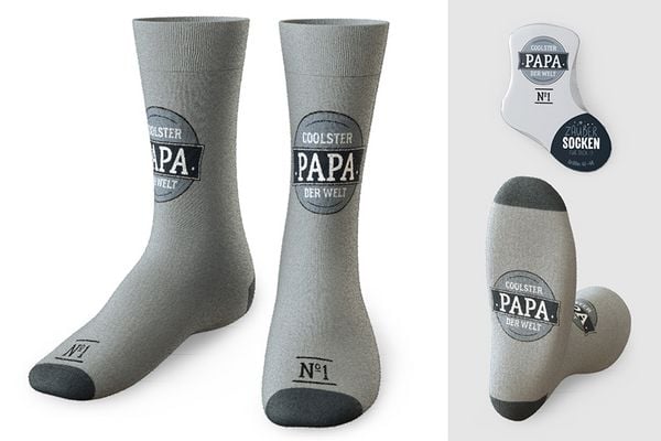 Produktbild: Zaubersocken Gr.41-46 Coolster Papa