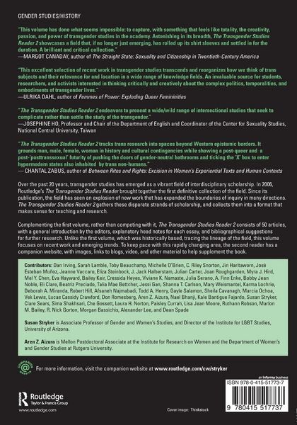 Produktbild: The Transgender Studies Reader 2