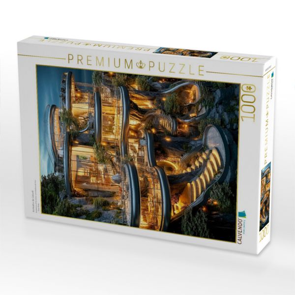 Produktbild: CALVENDO Puzzle Architektur der Zukunft | 1000 Teile Lege-Gr&ouml;&szlig;e 64x48cm Foto-Puzzle f&uuml;r gl&uuml;ckliche Stunden