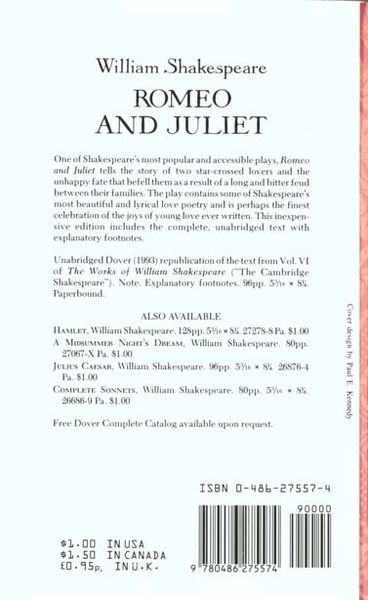 Produktbild: Romeo & Juliet