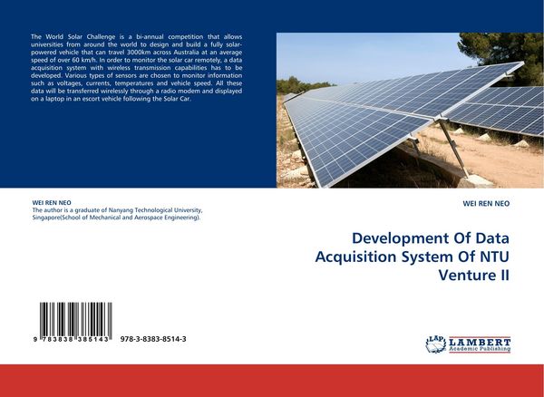 Produktbild: Development Of Data Acquisition System Of NTU Venture II