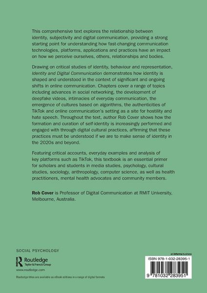 Produktbild: Identity and Digital Communication