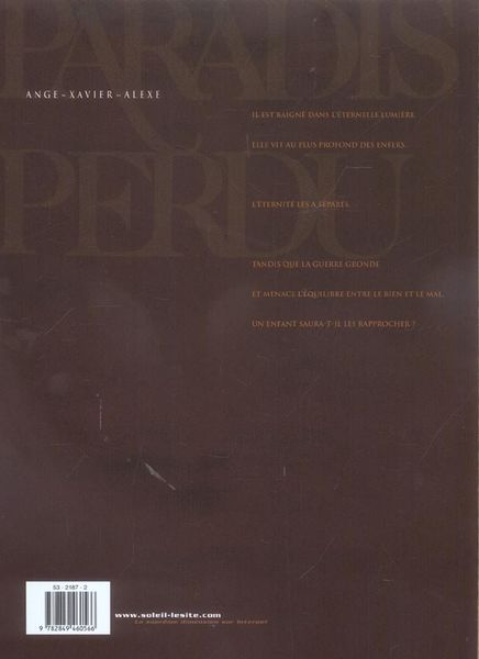 Produktbild: Paradis perdu tome 3
