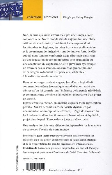Produktbild: Penser l'apr&egrave;s-crise