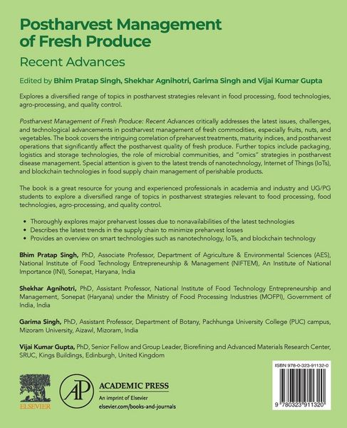 Produktbild: Postharvest Management of Fresh Produce