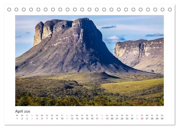 Produktbild: Brasilien 2026 Bahia - die Wiege Brasiliens (Tischkalender 2026 DIN A5 quer), CALVENDO Monatskalender