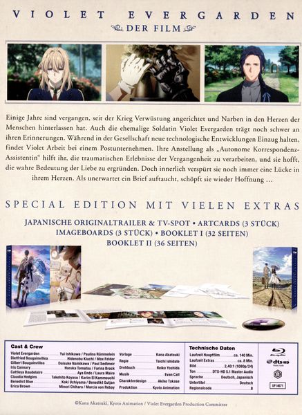 Violet Evergarden - Der Film - Limited Special Edition
