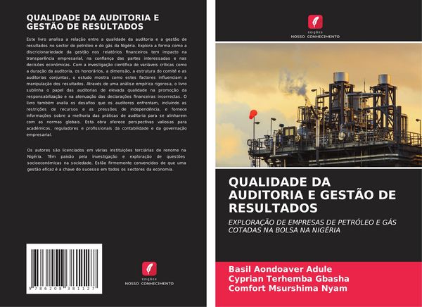 Produktbild: QUALIDADE DA AUDITORIA E GEST&Atilde;O DE RESULTADOS