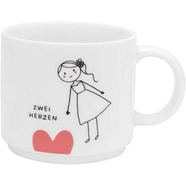 Produktbild: Tassen-Set Motiv "Mr & Mrs"