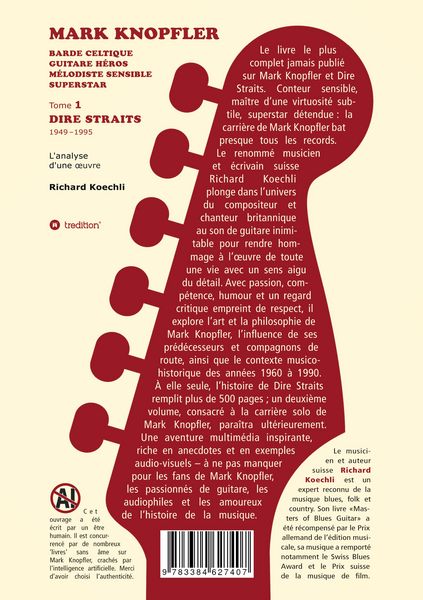 Produktbild: Mark Knopfler (tome 1, Dire Straits) &ndash; une fresque bouleversante de 548 pages, &eacute;dition sp&eacute;ciale fran&ccedil;aise