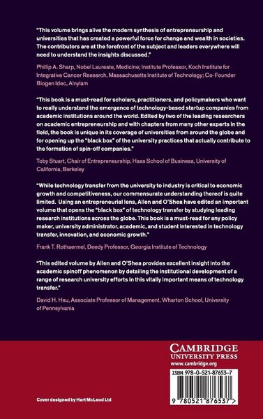 Produktbild: Building Technology Transfer within Research Universities
