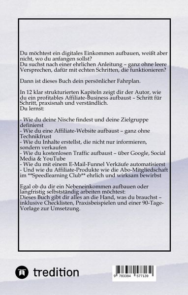 Produktbild: Affiliate Marketing Meisterplan