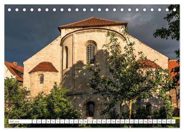 Produktbild: Romanik in Sachsen-Anhalt (Tischkalender 2026 DIN A5 quer), CALVENDO Monatskalender
