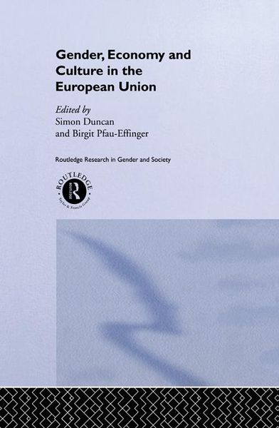 Produktbild: Gender, Economy and Culture in the European Union