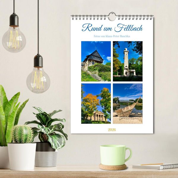 Produktbild: Rund um Fellbach (Wandkalender 2026 DIN A4 hoch), CALVENDO Monatskalender