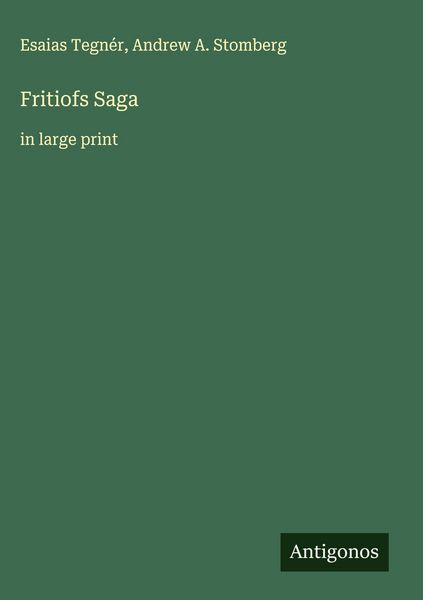 Produktbild: Fritiofs Saga