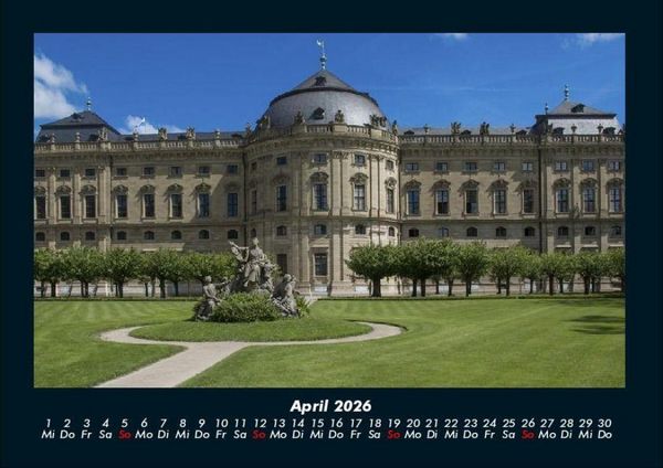 Produktbild: St&auml;dte aus Bayern 2026 Fotokalender DIN A4