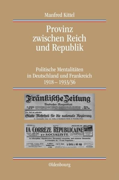 Produktbild: Provinz zwischen Reich und Republik