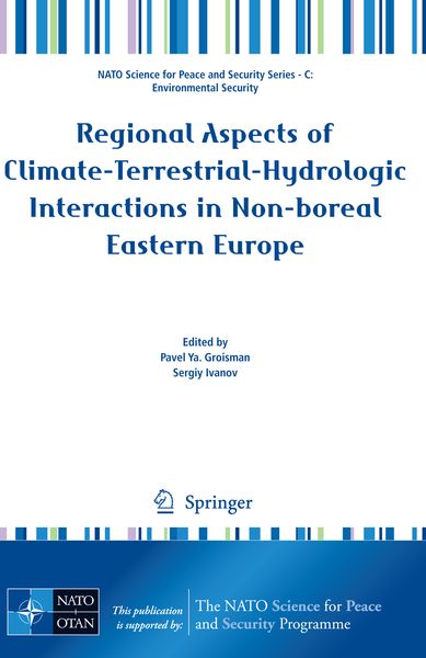 Produktbild: Regional Aspects of Climate-Terrestrial-Hydrologic Interactions in Non-boreal Eastern Europe