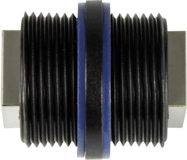 Produktbild: LogiLink Netzwerk Adapter [1x RJ45-Buchse - 1x RJ45-Buchse] Schwarz