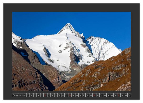 Produktbild: Der Gro&szlig;glockner 3798m (hochwertiger Premium Wandkalender 2026 DIN A2 quer), Kunstdruck in Hochglanz
