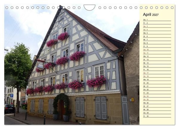Produktbild: Unterwegs in Schw&auml;bisch Gm&uuml;nd (Wandkalender 2027 DIN A4 quer), CALVENDO Monatskalender