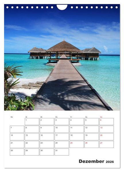 Produktbild: Inselparadiese im S&uuml;dpazifik (Wandkalender 2026 DIN A4 hoch), CALVENDO Monatskalender