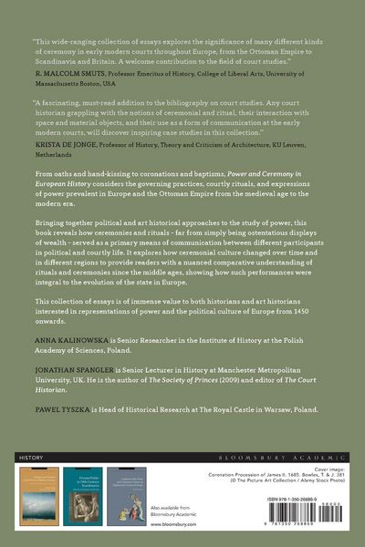 Produktbild: Power and Ceremony in European History