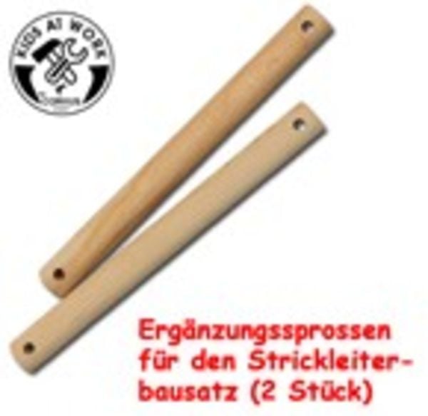 Corvus A750138 - Strickleiter Holz Sprossen, 2 Stück