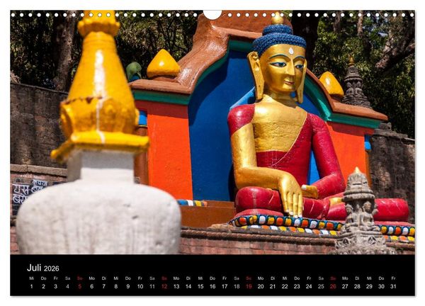 Produktbild: Namaste Nepal (Wandkalender 2026 DIN A3 quer), CALVENDO Monatskalender