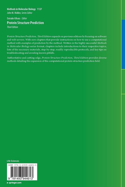 Produktbild: Protein Structure Prediction